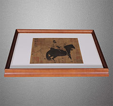 防城港市书画装裱配框服务案例